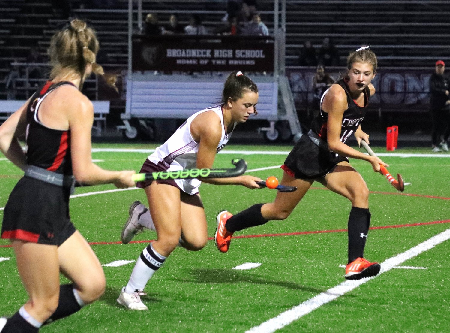 Arden Hunteman contributed one goal and one assist.