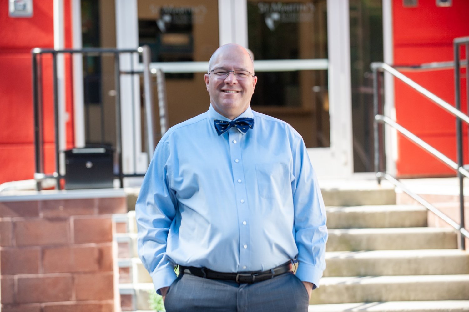 Tony Shaffer is overseeing the well-being of nearly 300 students at St. Martin’s-in-the-Field.