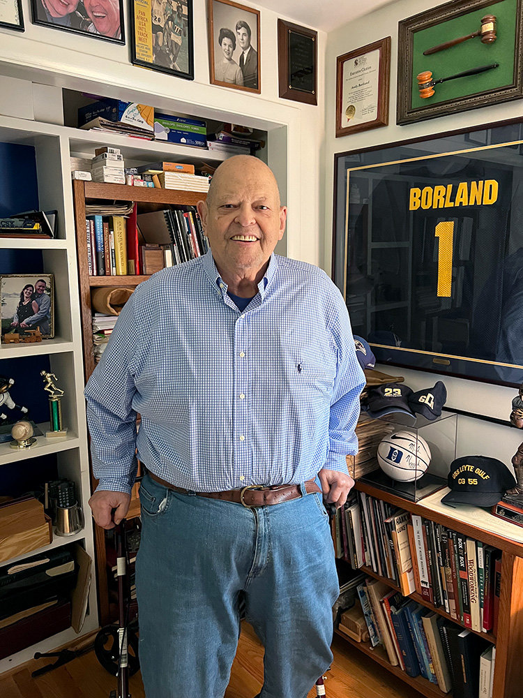 At age 83, former Severna Park High School coach and athletic director Andy Borland is still active in the community.