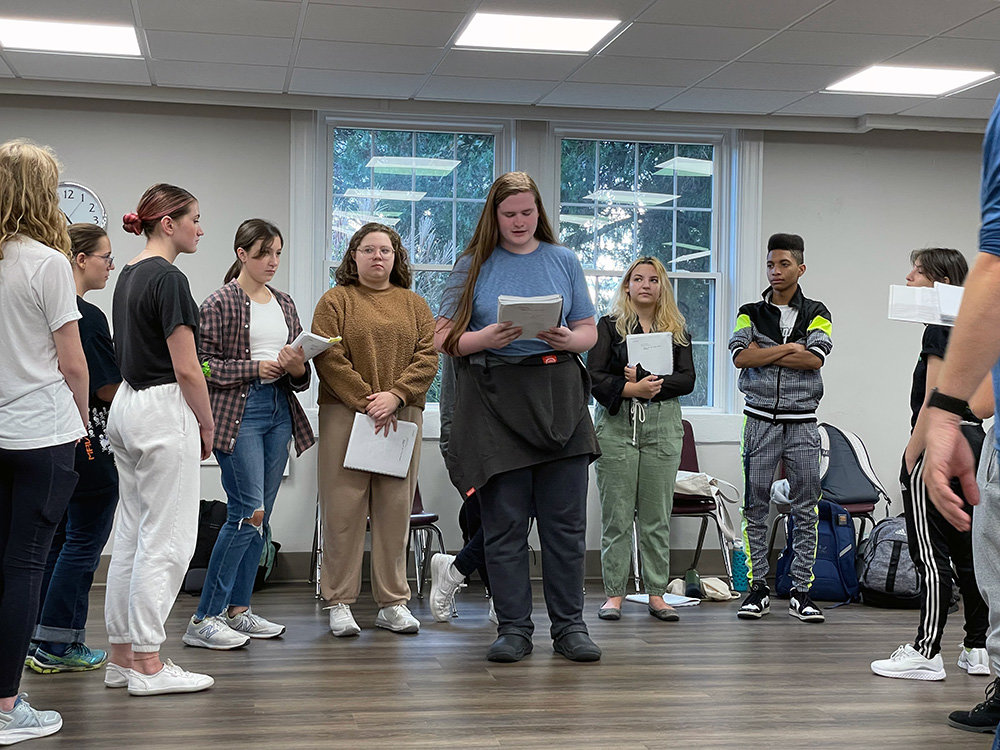For the first time in two years, Severna Park drama students are practicing in-person during the entire rehearsal process. They will perform “Footloose” from November 4-5 and November 11-12.