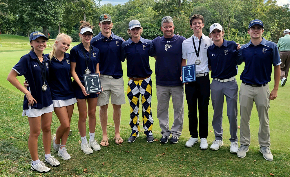 As a team, Severna Park finished third at the county championships at Crofton Country Club.