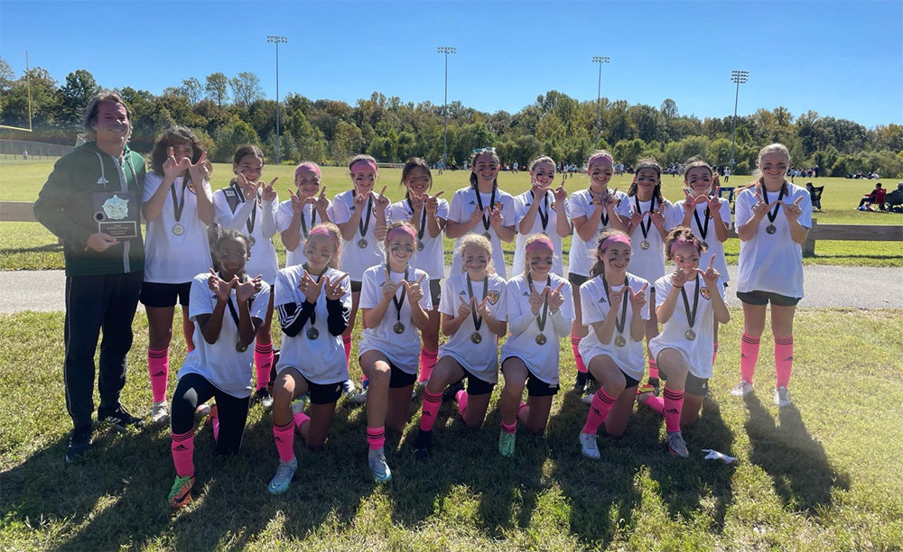 With a 2-0 win over BUSA ’08G and a 3-0-1 record overall, the Severna Park Girls Storm finished atop their division in the Arundel Cup.