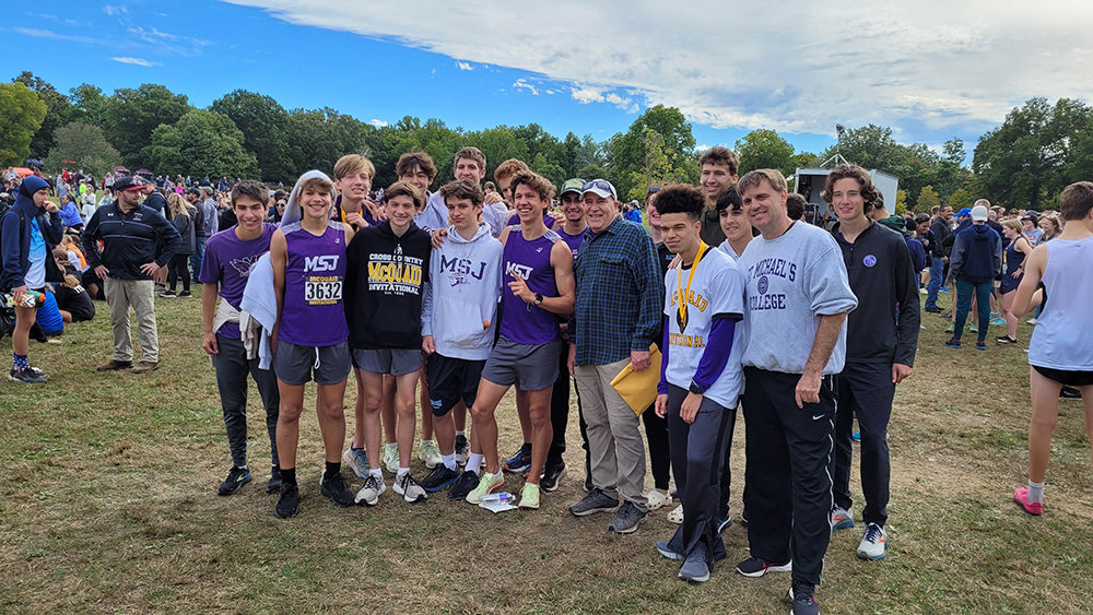 Charlie Butler won his race at the 57th annual McQuaid Invitational in New York on October 1.