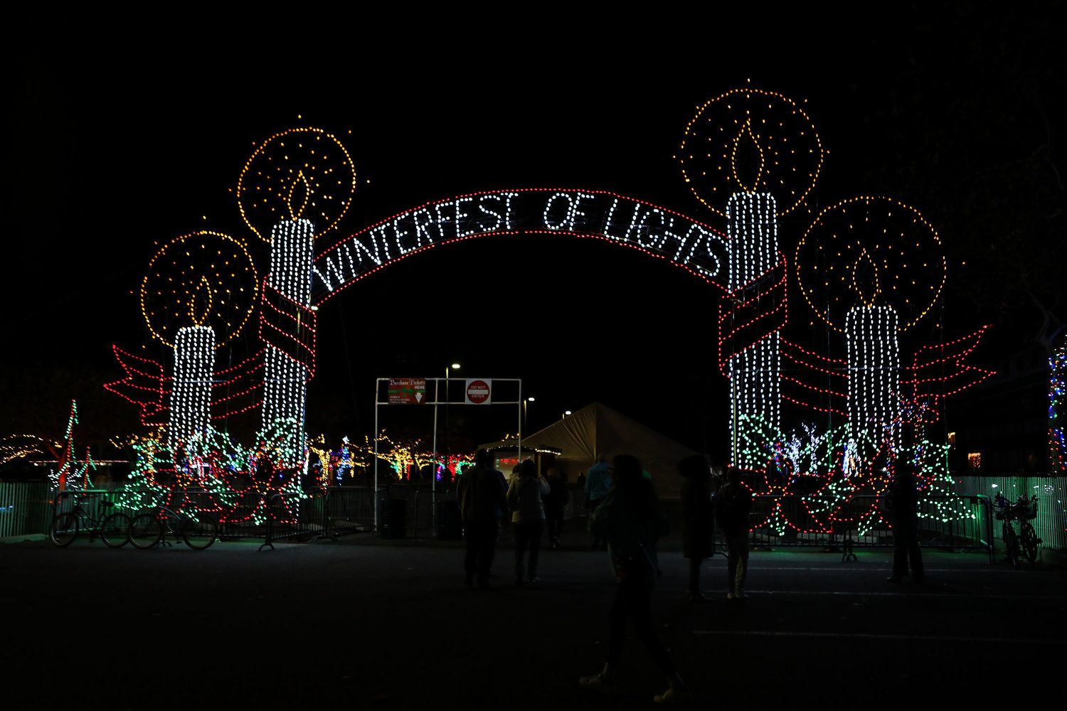 The Winterfest of Lights in Ocean City features an expanded walking tour that takes visitors through thousands of sparkling holiday lights and animated light displays.