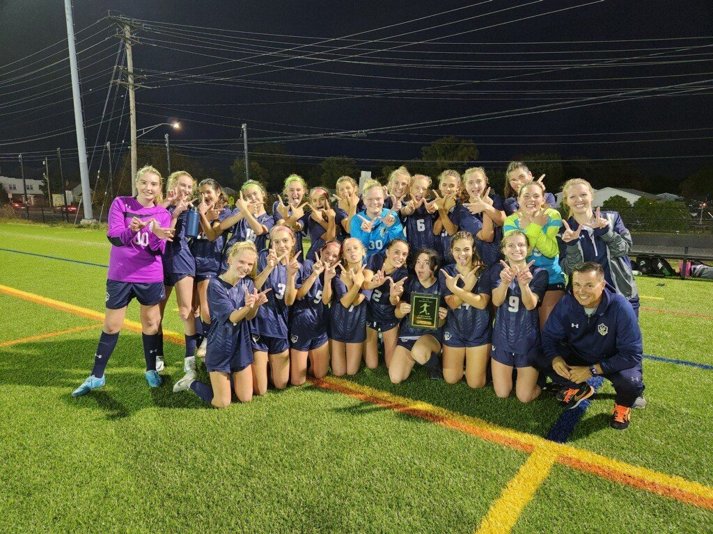 The JV soccer team at Severna Park won the county championship with a roster that included only five sophomores.
