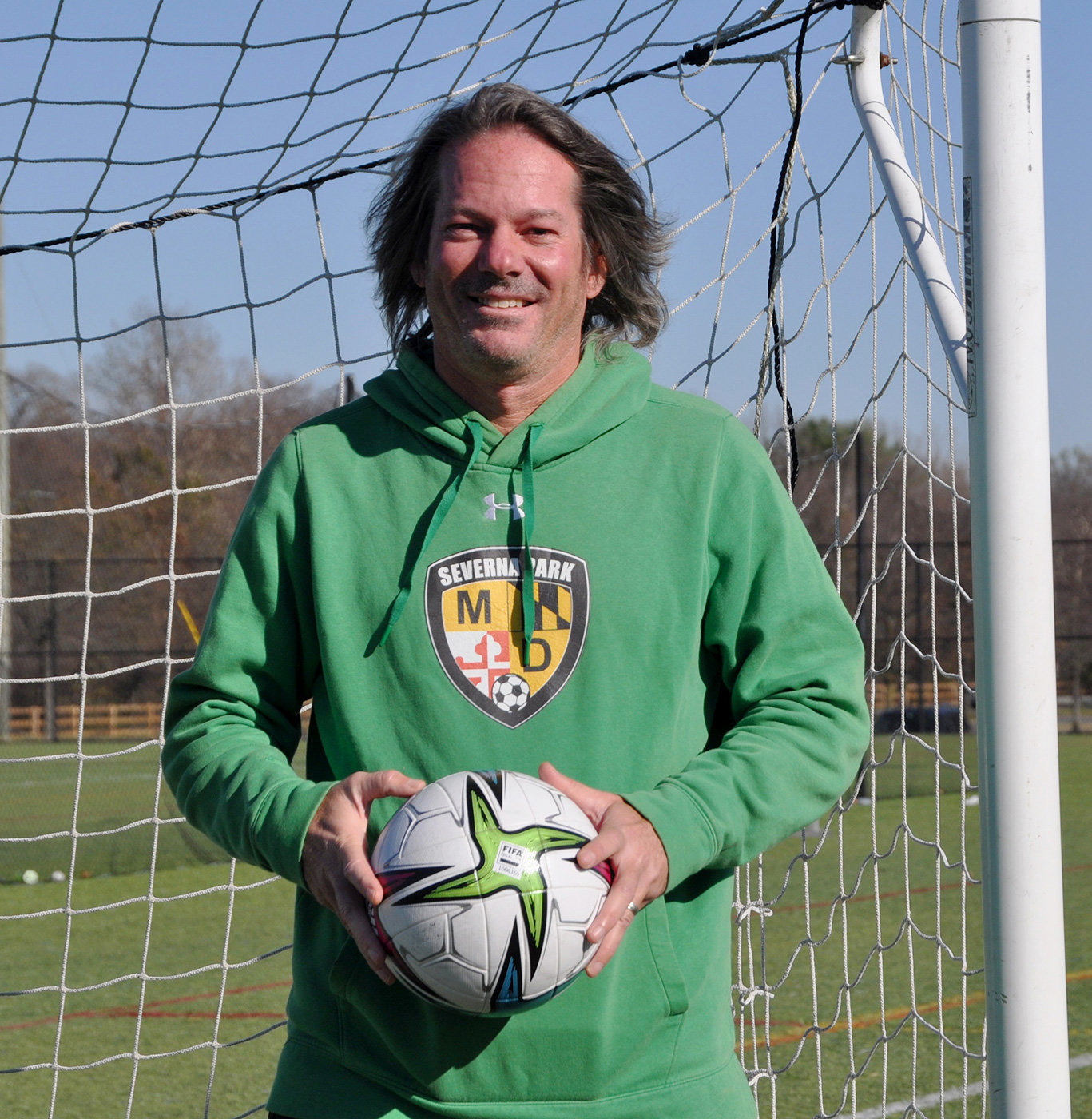 As the soccer commissioner for Green Hornets, Matt Souder ensures practice fields are ready to play, formulates game schedules, orders uniforms and equipment, organizes hundreds of volunteers and runs the youth referee program.