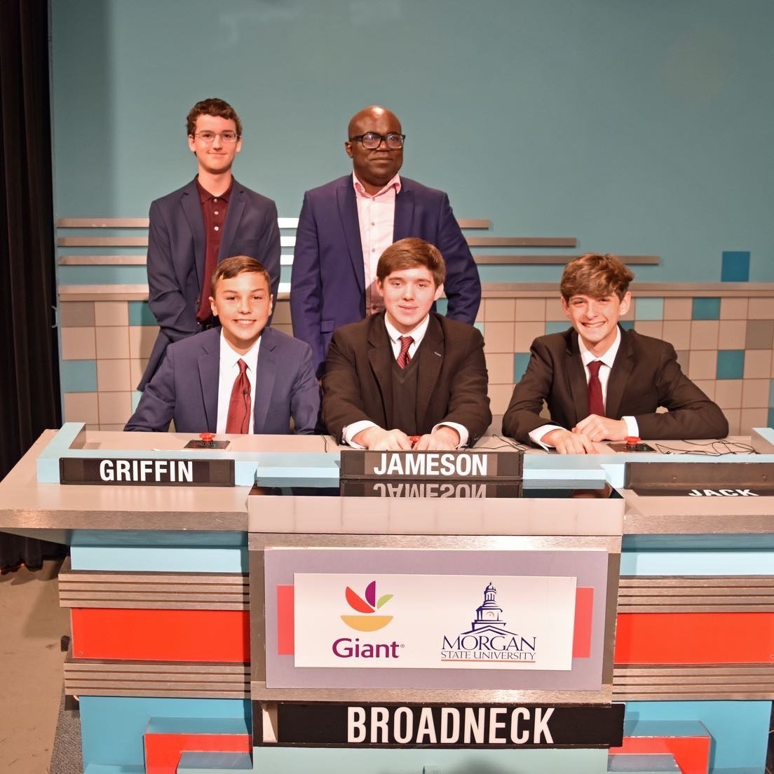 Broadneck High School students competed in their last in-person “It’s Academic” TV competition as part of the 2019-2020 season.