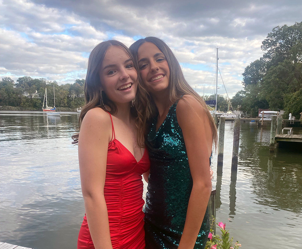 Severna Park residents Clare Donovan (left) and Madeline Lancione have decided to captain a team for the Leukemia and Lymphoma Society’s Student Visionaries of the Year campaign.