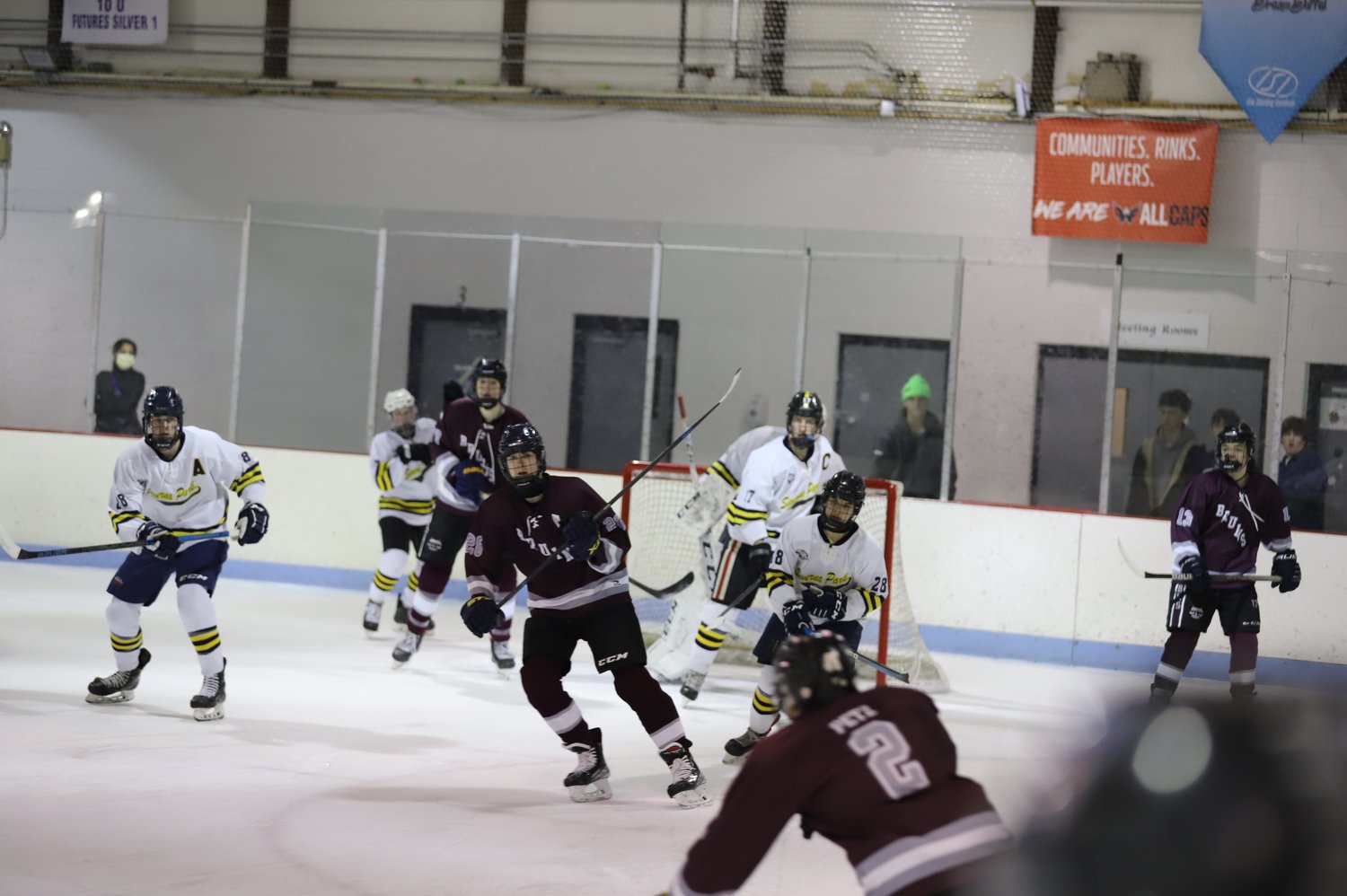 Severna Park won a tight contest, 6-4, against Broadneck on January 23.