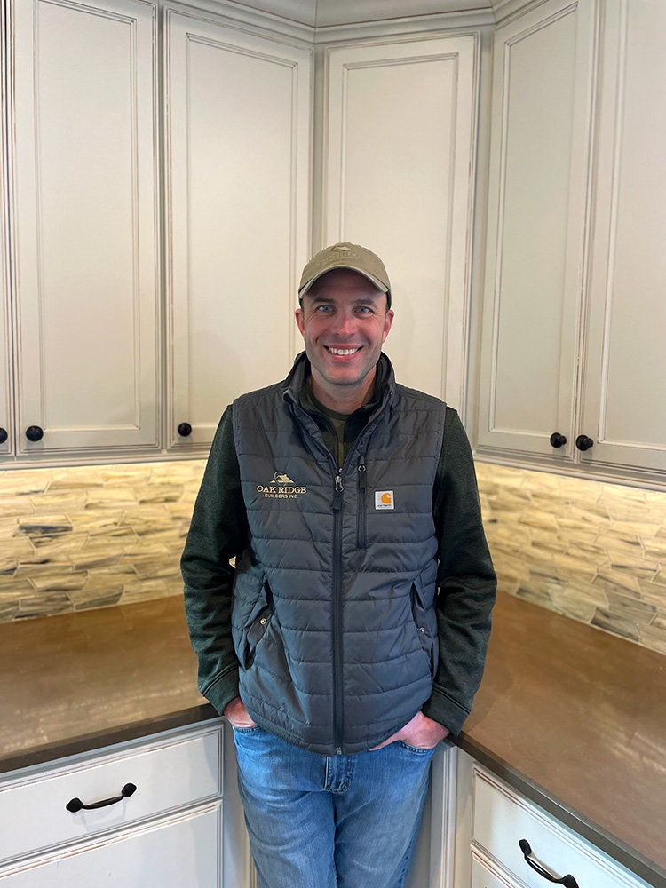 Shawn Thiess started Oak Ridge Builders, his family-owned and operated custom home building and renovation company, in 2009.