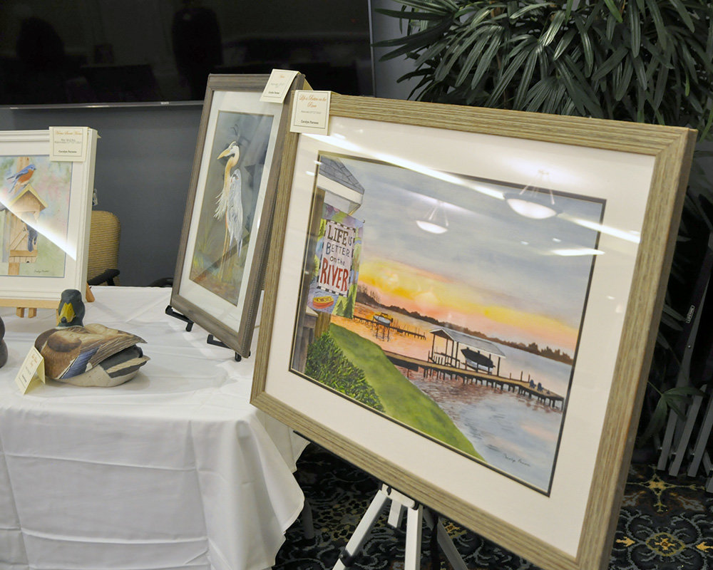 Brightview Severna Park hosted a resident art show last month.