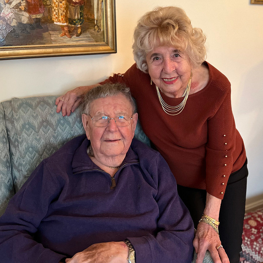 Stephan and Tamara Tymkiw recently celebrated their 70th wedding anniversary.