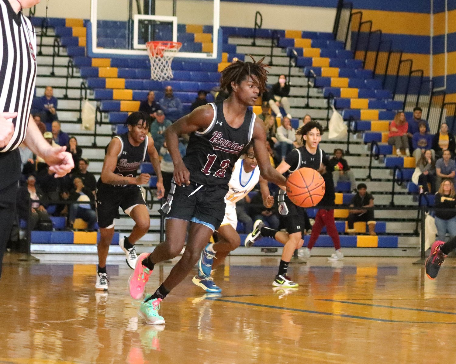 Jalen Carter scored nine second-quarter points and 17 overall for Broadneck in the loss to Gaithersburg on March 4.