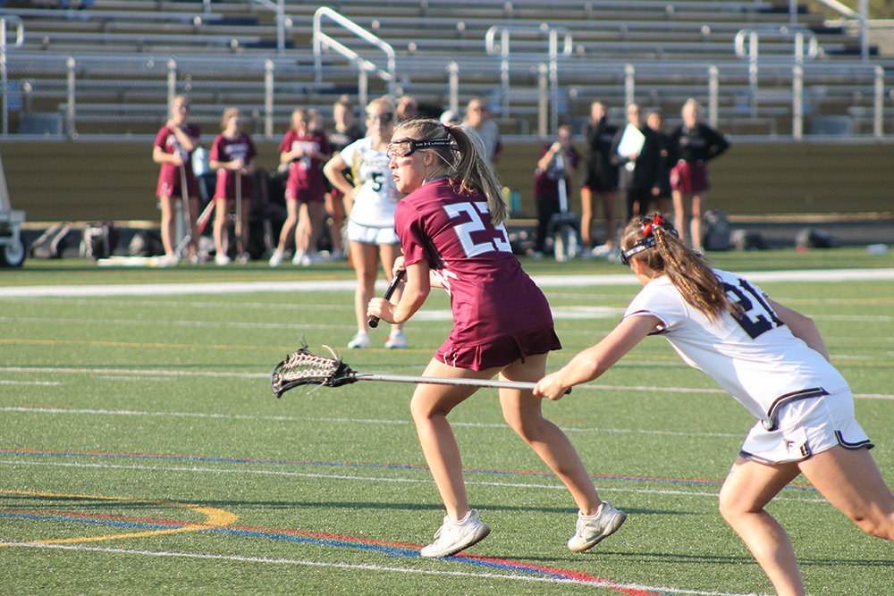 Lilly Kelley is a key piece of the Broadneck midfield, which offers “a good combination of teamwork, speed and stickwork,” according to Bruins coach Katy Kelley.