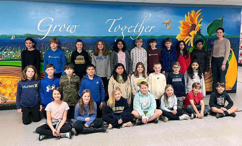 This month, Ms. Baker’s fifth-grade class at Broadneck Elementary shared their luckiest moments.