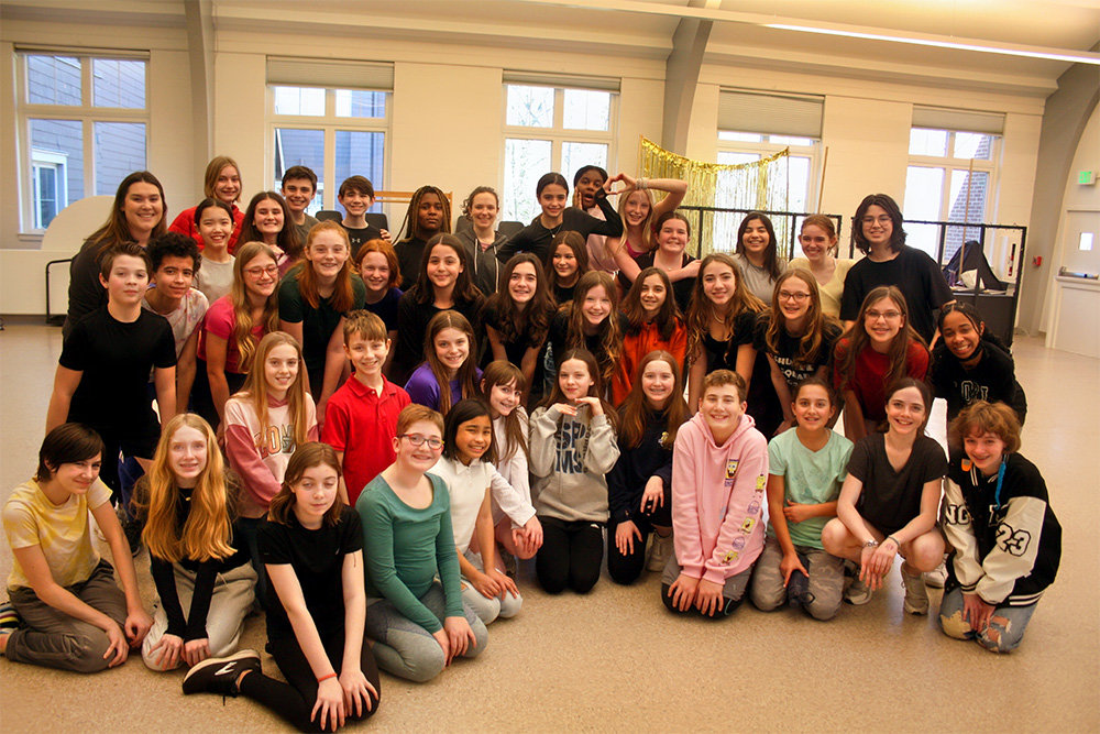 At Severna Park Middle School, the cast of 50 students has been rehearsing for three to four days a week.