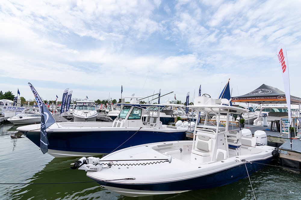 The Bay Bridge Boat Show, from April 14-16, will feature a large selection of new and brokerage powerboats, as well as the latest in equipment, accessories and apparel.