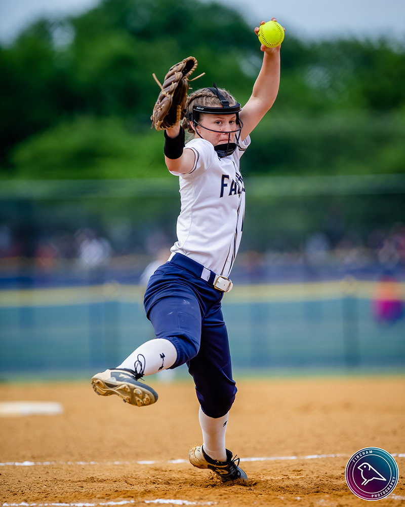 Christina Ballagh won 11 games and pitched 114 innings last year as the team’s ace.