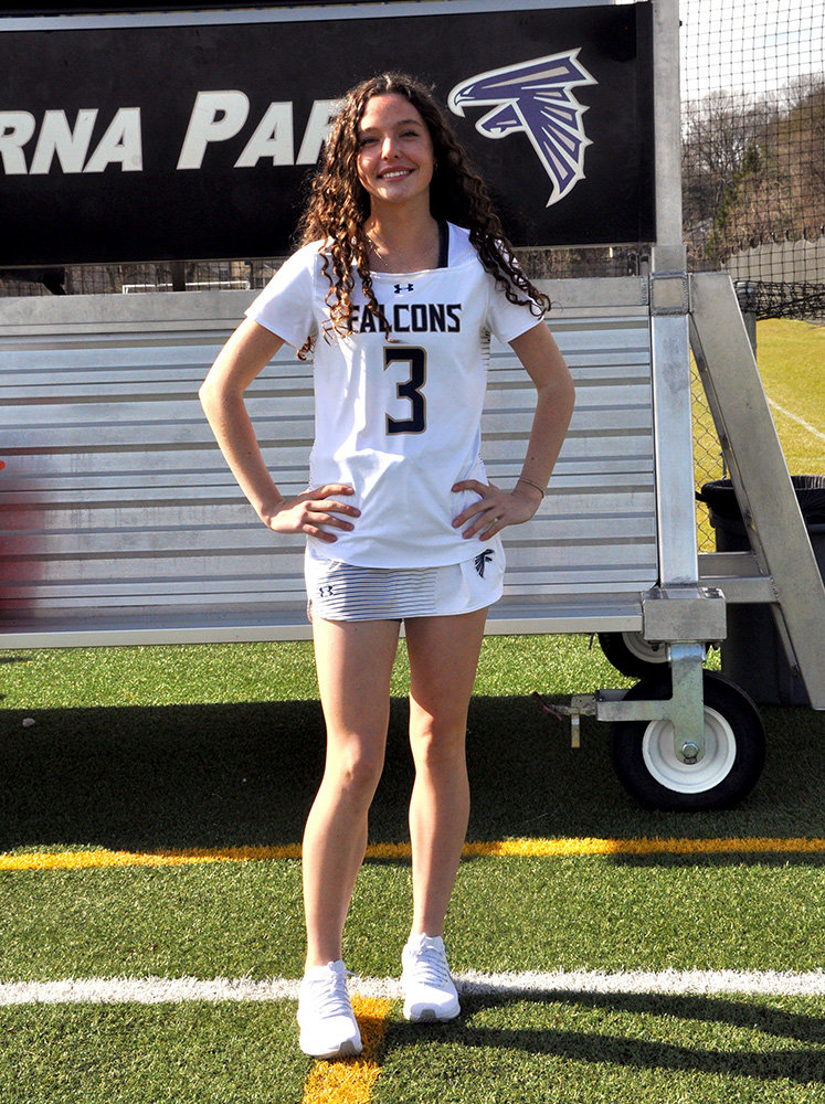 Severna Park High School sophomore Bella Van Gieson plays soccer and lacrosse for the Falcons, but her work off the field is just as impressive as it is on it.