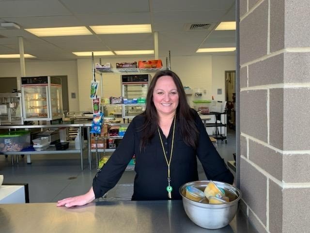 Jennifer Roberts volunteers as the concessions manager for the Falcon Athletic Boosters Club.