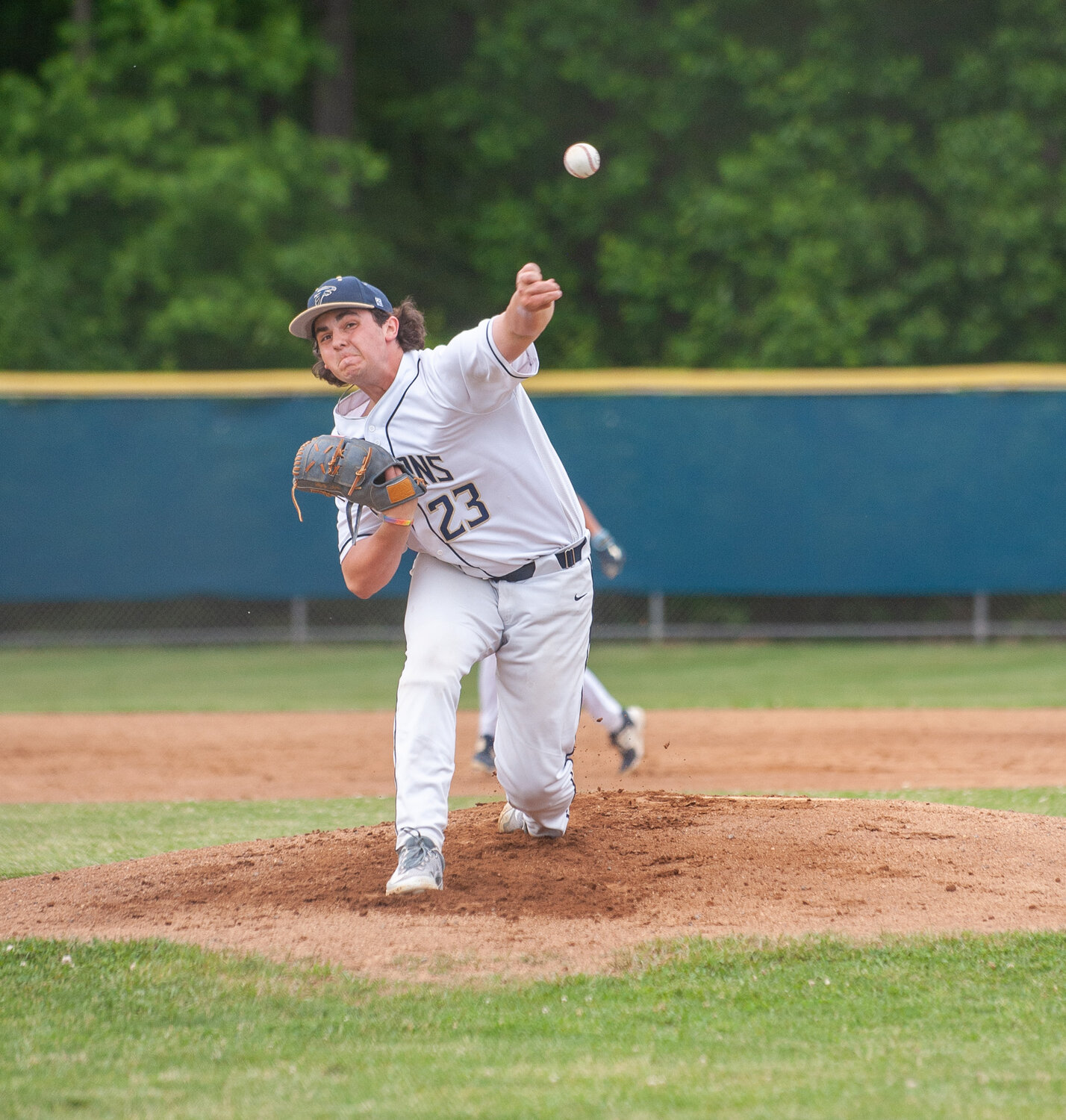 Starting pitcher Nathan Murphy struck out eight and allowed three earned runs.