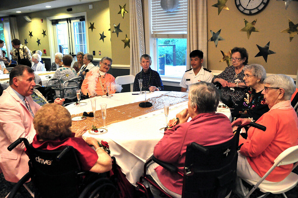 Brightview Severna Park held a senior prom in May at the senior living complex.