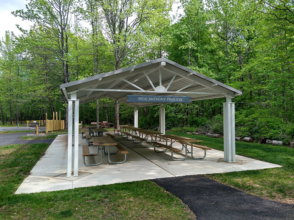 The new Rick Anthony Pavilion was unveiled at Beverly Triton Nature Park.