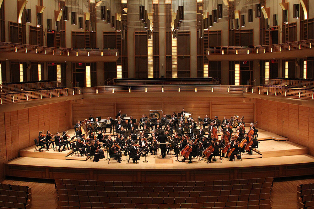 The ASO performs some shows at The Music Center at Strathmore in North Bethesda.