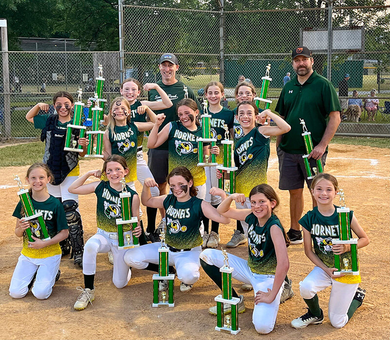 The Green Griffins won several tournament games including the final championship, 11-5, over SRYA Seahawks Blue at Kinder Farm Park on June 13.