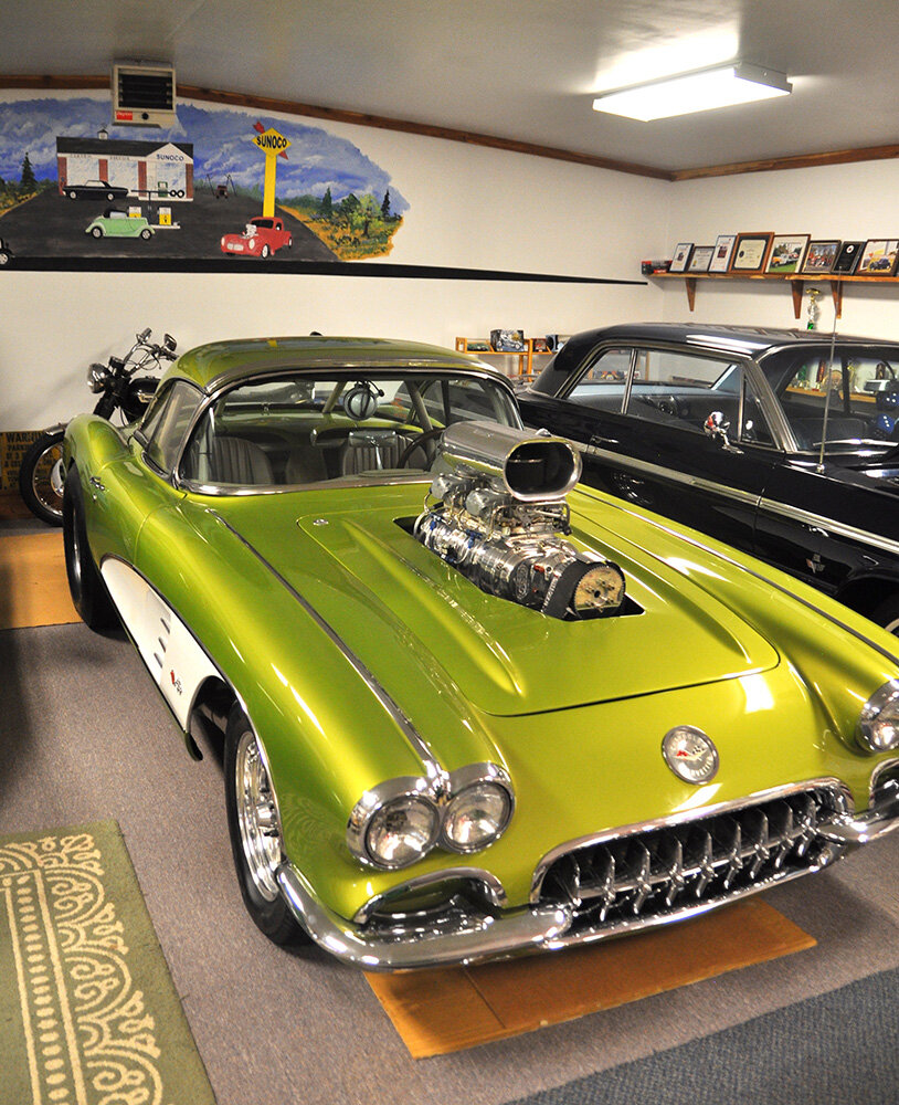 Wayne Gerst, the 2023 Severna Park Independence Day Parade grand marshal, has more than 55 vintage cars in the garages of his Severna Park home.