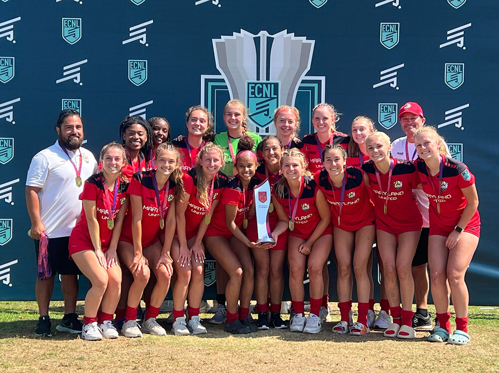 Boucher and her Maryland United U17 ECNL team rallied from a goal down in the final to win the ECNL North American Cup in San Diego.