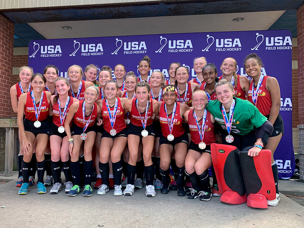 Freedom HKY players spent the last part of June, into early July, in Virginia Beach, competing at USA Field Hockey’s national club championships.