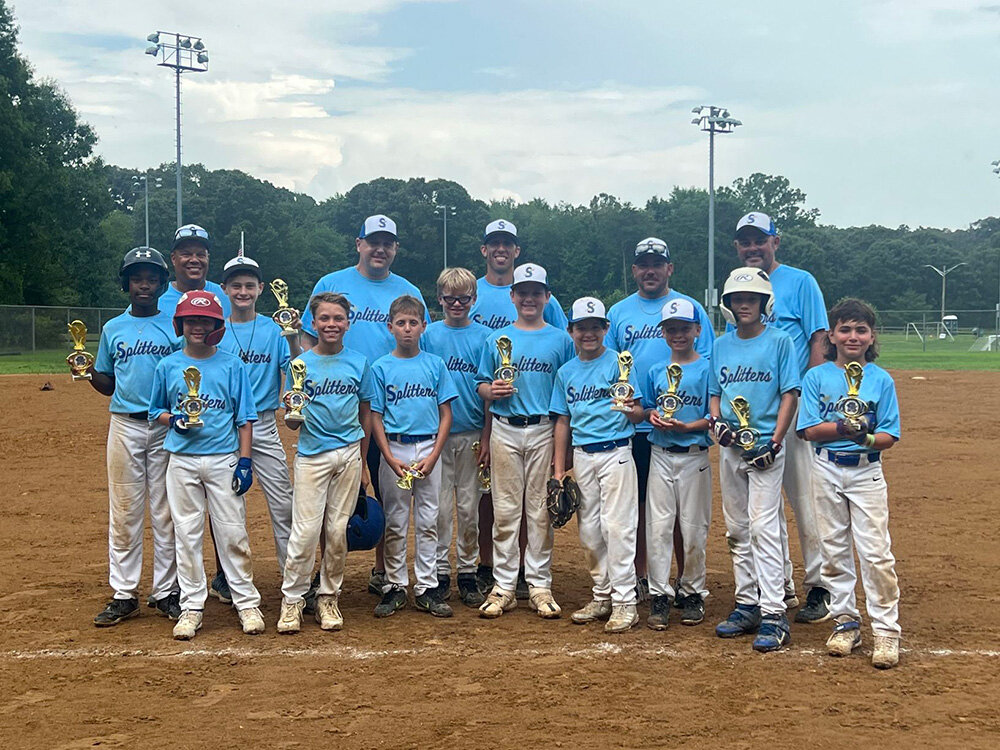 A 12U spring rec baseball team, the Elvaton Splitters defeated the EYO (Elkridge) 12U All-Stars Orange 10-2 in the semifinals before losing 13-5 to HCYP (Howard County) Blue 12U in the championship.
