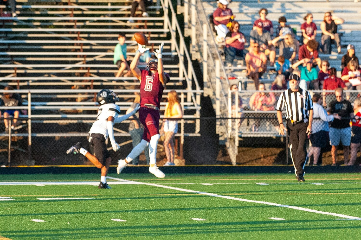Broadneck receiver Joey Smargissi (6) snared in a long pass.