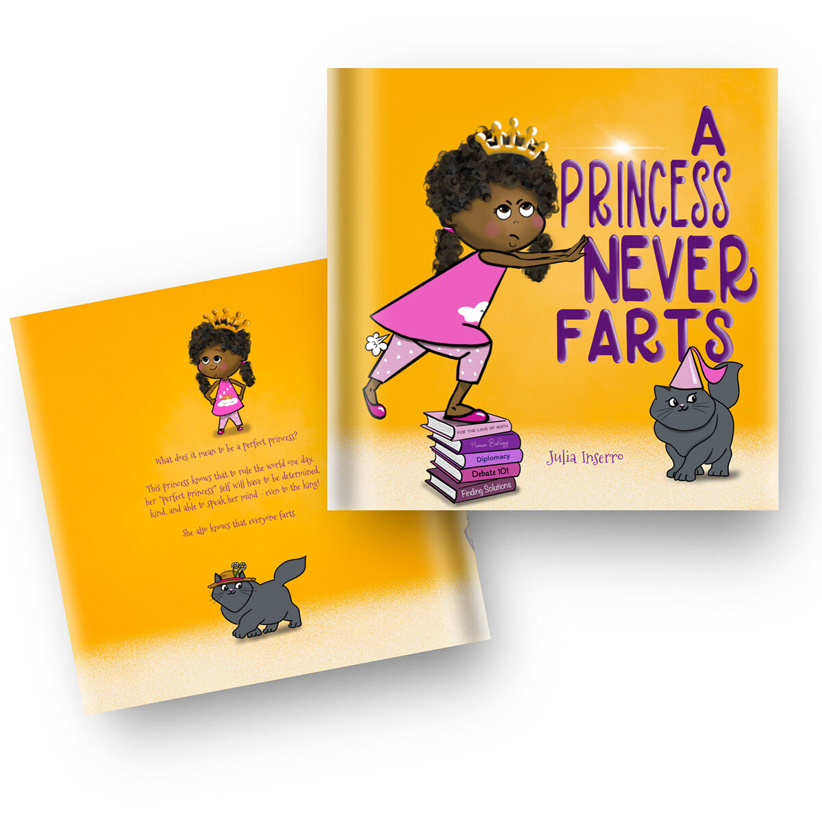 In “A Princess Never Farts,” author Julia Inserro reinforces the idea that all people, including children, should be treated well.
