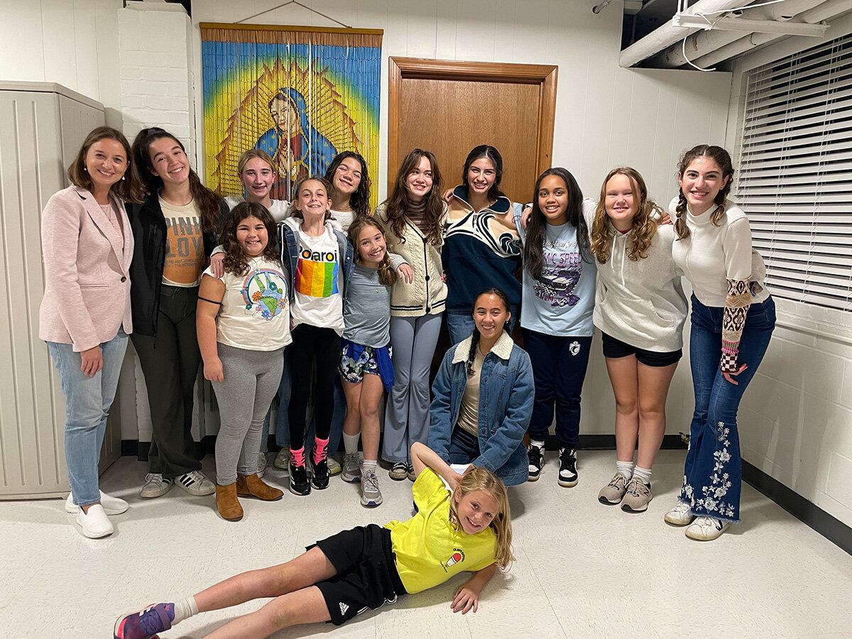 Severna Park resident and Mount de Sales Academy sophomore Catherine Freymann earned missionary recognition from a Catholic community, Regnum Christi.