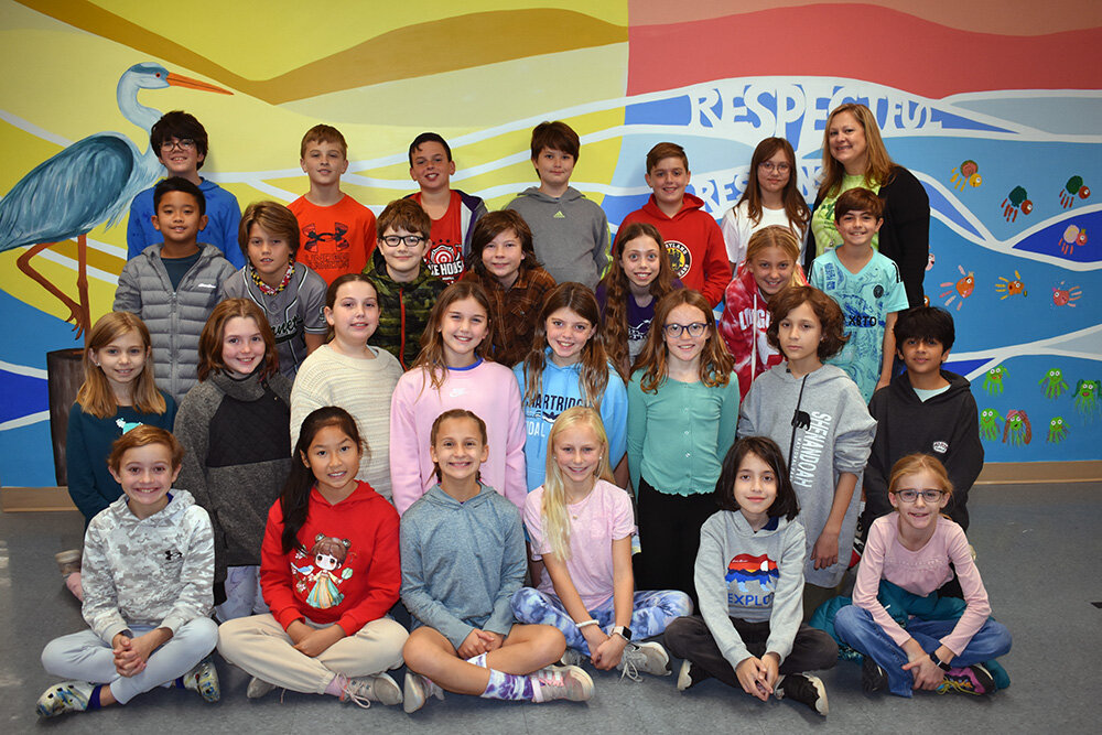 Ms. Klug’s fifth-grade class at Oak Hill Elementary shared what gift they would like to give this holiday season.