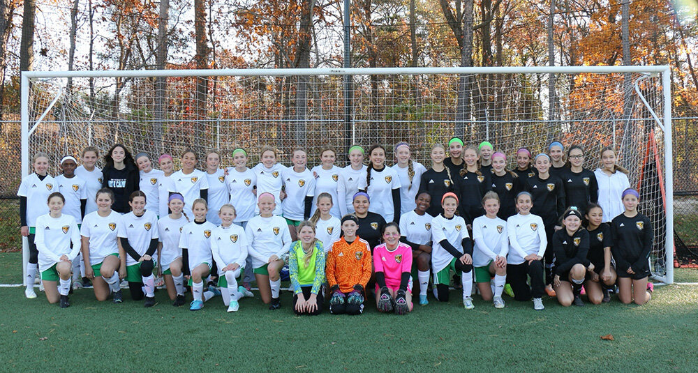 The Severna Park FORCE Green team finished as champions of the Columbia Fall Classic top bracket while the White team became champions of the second bracket with an overtime penalty kick shootout in the final.