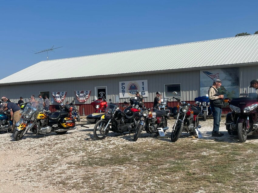 Bikers showed up and showed out for the Inaugural Bikes for Vets event hosted by the Sons of AMVETS.